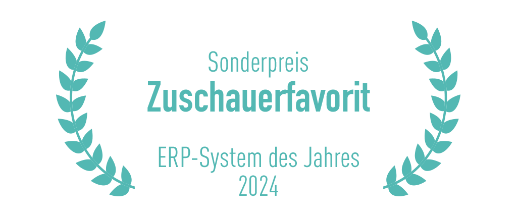 Sonderpreis: Zuschauerfavorit, ERP-System des Jahres 2024